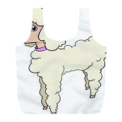 Poodle Dog Breed Cute Adorable Full Print Recycle Bags (l)  by Nexatart