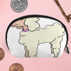 Poodle Dog Breed Cute Adorable Accessory Pouches (large)  by Nexatart