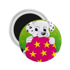 Dalmatians Dog Puppy Animal Pet 2 25  Magnets by Nexatart