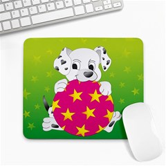 Dalmatians Dog Puppy Animal Pet Large Mousepads by Nexatart