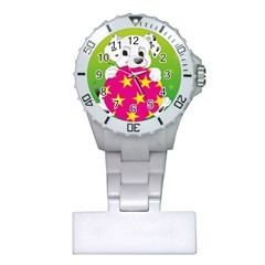 Dalmatians Dog Puppy Animal Pet Plastic Nurses Watch by Nexatart