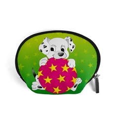 Dalmatians Dog Puppy Animal Pet Accessory Pouches (small)  by Nexatart