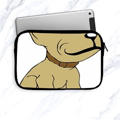 Dog Cute Sitting Puppy Pet Apple Ipad Mini Zipper Cases by Nexatart