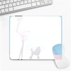 Woman Girl Lady Female Young Large Mousepads by Nexatart