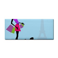 Woman Girl Lady Female Young Hand Towel by Nexatart