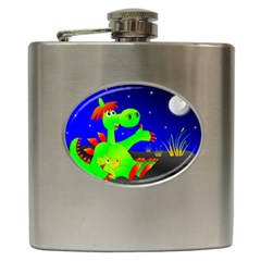 Dragon Grisu Mythical Creatures Hip Flask (6 Oz) by Nexatart