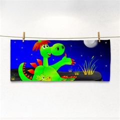 Dragon Grisu Mythical Creatures Hand Towel by Nexatart