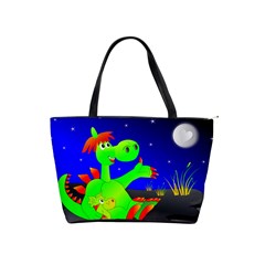 Dragon Grisu Mythical Creatures Shoulder Handbags by Nexatart