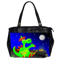 Dragon Grisu Mythical Creatures Office Handbags (2 Sides)  by Nexatart