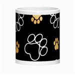 Dog Pawprint Tracks Background Pet Morph Mugs Center