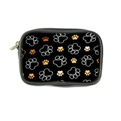 Dog Pawprint Tracks Background Pet Coin Purse by Nexatart