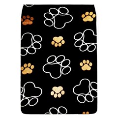 Dog Pawprint Tracks Background Pet Flap Covers (l)  by Nexatart