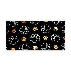 Dog Pawprint Tracks Background Pet Yoga Headband by Nexatart