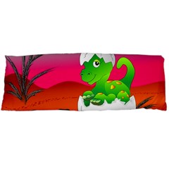 Dinosaur Dino Baby Dino Lizard Body Pillow Case (dakimakura) by Nexatart