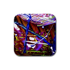 Depression 3 Rubber Coaster (square)  by bestdesignintheworld