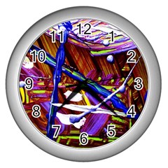 Depression 3 Wall Clocks (silver)  by bestdesignintheworld