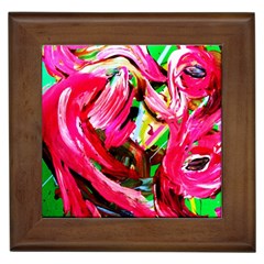 Flamingo   Child Of Dawn 5 Framed Tiles by bestdesignintheworld