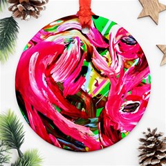 Flamingo   Child Of Dawn 5 Ornament (round) by bestdesignintheworld