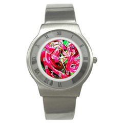 Flamingo   Child Of Dawn 5 Stainless Steel Watch by bestdesignintheworld