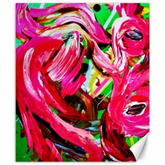 Flamingo   Child Of Dawn 5 Canvas 8  X 10  by bestdesignintheworld