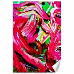 Flamingo   Child Of Dawn 5 Canvas 24  X 36  by bestdesignintheworld