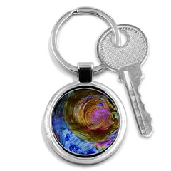 June Gloom 2 Key Chains (round)  by bestdesignintheworld