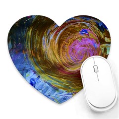 June Gloom 2 Heart Mousepads by bestdesignintheworld