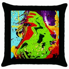 Untitled Island 3 Throw Pillow Case (black) by bestdesignintheworld