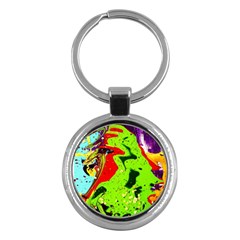 Untitled Island 3 Key Chains (round)  by bestdesignintheworld