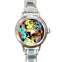 Fragrance Of Kenia 4 Round Italian Charm Watch by bestdesignintheworld