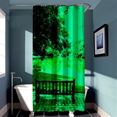 Hot Day In Dallas 24 Shower Curtain 36  X 72  (stall)  by bestdesignintheworld