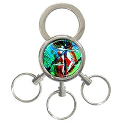 Depression 4 3-ring Key Chains