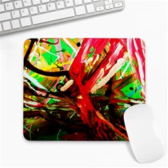 Flamingo   Child Of Dawn 4 Large Mousepads by bestdesignintheworld