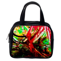 Flamingo   Child Of Dawn 4 Classic Handbags (one Side) by bestdesignintheworld