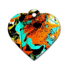 Fragrance Of Kenia 3 Dog Tag Heart (two Sides) by bestdesignintheworld