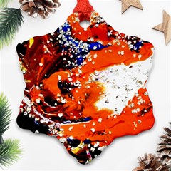 Smashed Butterfly 2 Ornament (snowflake) by bestdesignintheworld