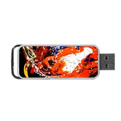 Smashed Butterfly 2 Portable Usb Flash (one Side) by bestdesignintheworld