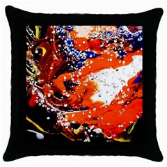 Smashed Butterfly 2 Throw Pillow Case (black) by bestdesignintheworld