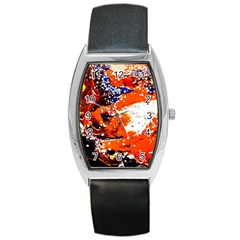 Smashed Butterfly 2 Barrel Style Metal Watch by bestdesignintheworld