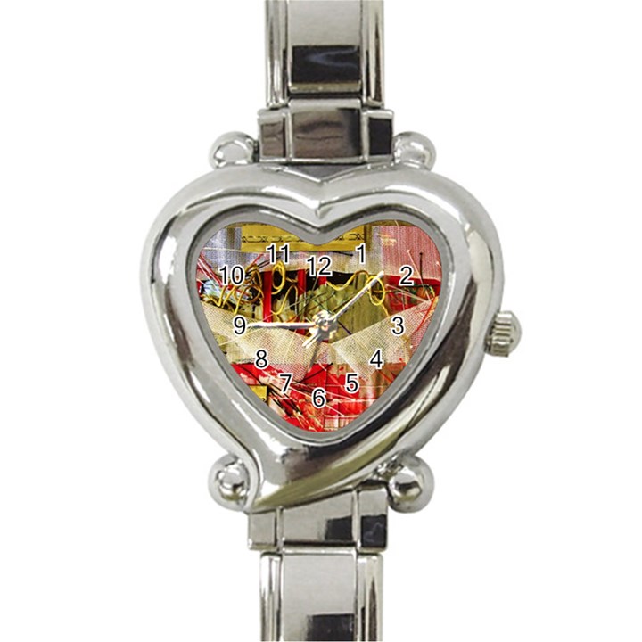 Hidden Strings Of Purity 4 Heart Italian Charm Watch