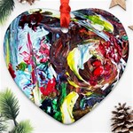 Eden Garden 12 Heart Ornament (Two Sides) Back