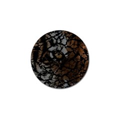 Earth Texture Tiger Shades Golf Ball Marker by LoolyElzayat