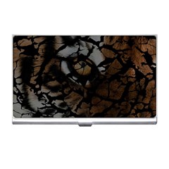 Earth Texture Tiger Shades Business Card Holders by LoolyElzayat