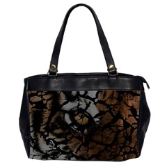 Earth Texture Tiger Shades Office Handbags (2 Sides)  by LoolyElzayat