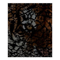 Earth Texture Tiger Shades Shower Curtain 60  X 72  (medium)  by LoolyElzayat