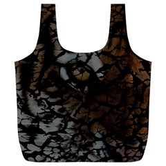 Earth Texture Tiger Shades Full Print Recycle Bags (l)  by LoolyElzayat