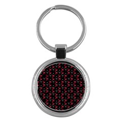 Intricate Polygons Pattern Key Chains (round)  by dflcprints