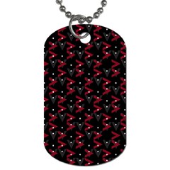 Intricate Polygons Pattern Dog Tag (one Side) by dflcprints