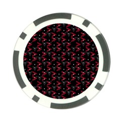 Intricate Polygons Pattern Poker Chip Card Guard by dflcprints