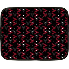 Intricate Polygons Pattern Fleece Blanket (mini) by dflcprints